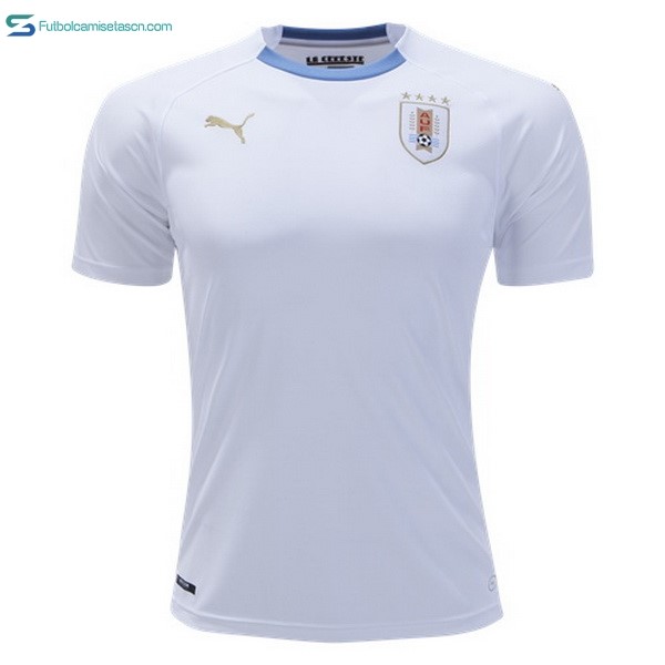 Camiseta Uruguay 2ª 2018 Blanco